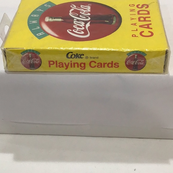Vintage Coca Cola playing cards, factory sealed, collectible! - Picture 3 of 4